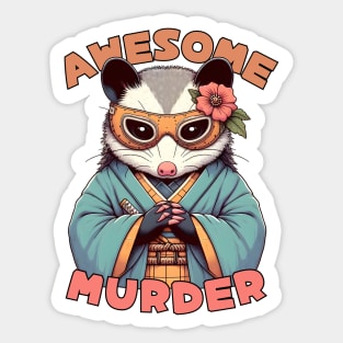 Possum thief Sticker